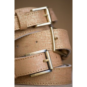 CEINTURE CUIR DORE | La classique